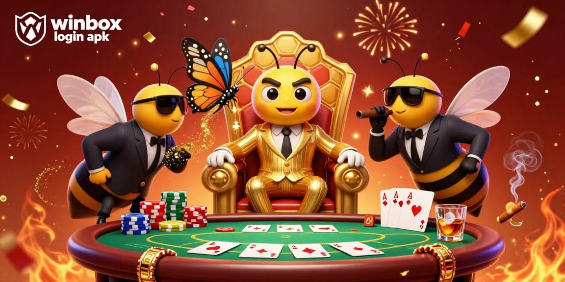 Experience the thrilling winbox login apk with vibrant casino characters and dynamic gaming elements.